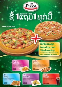 Pizza Company takes second slice of Vientiane market