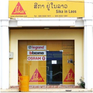 From Switzerland to Laos: Official Sika Store Opens in Vientiane