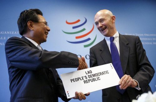 Laos ratifies WTO membership
