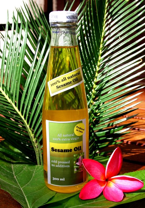 Sesame Oil For Health and Beauty - Produced By Lao Khmu And Akha Villagers