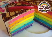 rainbow cake promotion