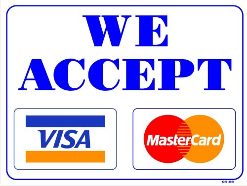 J&C Services Now Accept Visa and Mastercard