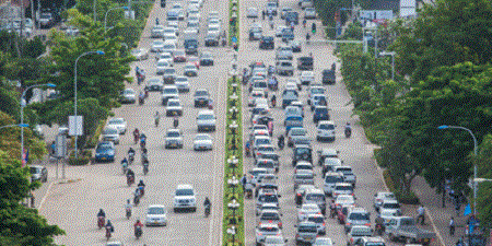 Overpass Mulled As Solution To Vientiane's Traffic Snarls