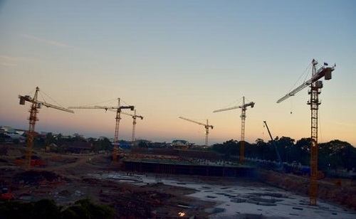 Laos' sleepy capital awakens to a construction boom