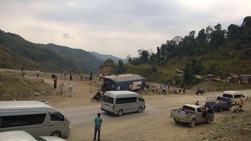 Four Korean Tourists, Lao Driver Die In Road Crash