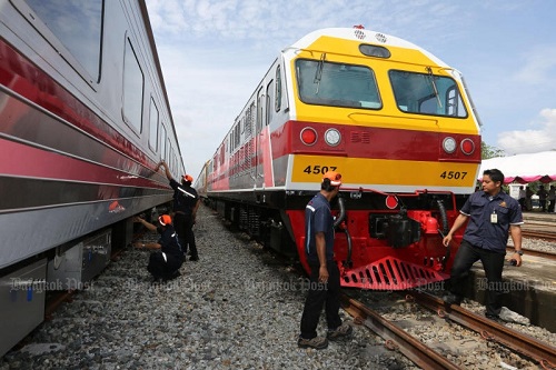 State Railway of Thailand Unveils Modern Train Carriages