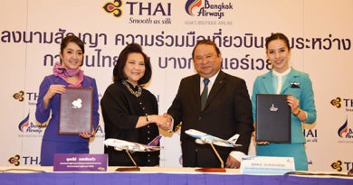THAI and Bangkok Airways agree to codeshare