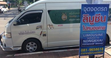 Thai Vans Operating On Thai-Lao Border Fully Comply With Traffic Laws