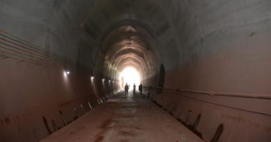 1st China-Laos Railway Tunnel Holing Through