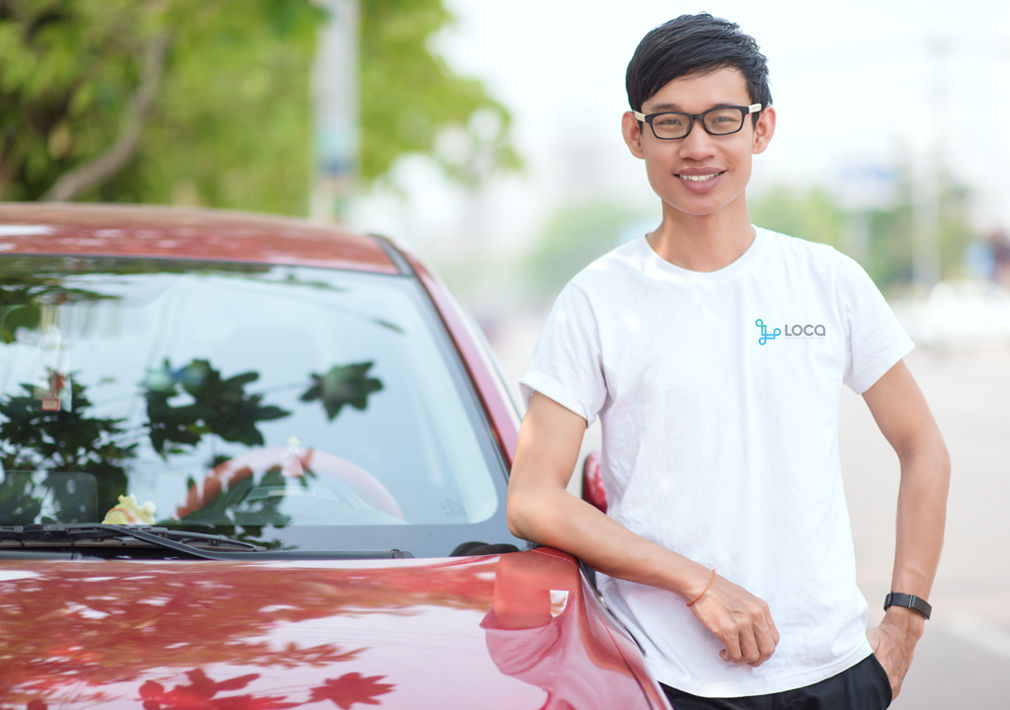 LOCA «Get Around Like Local », a Lao Ride Sharing Application Available Now! 