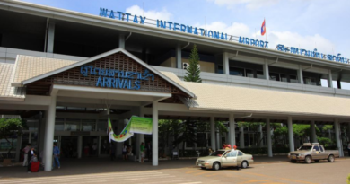 Vientiane Airport - international expansion as China tourism booms