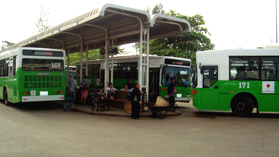Vientiane Bus Suspends All Services
