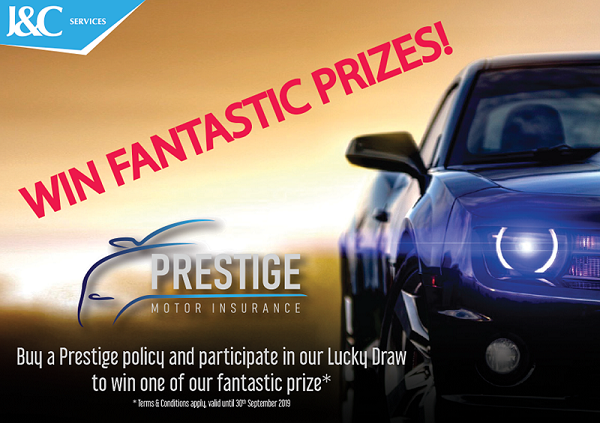 J&C Prestige Motor Insurance Lucky Draw