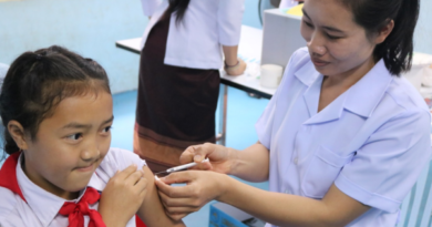 Lao Health System Continues To Offer Immunization Services Despite COVID-19 Pandemic