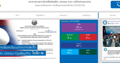 Laos Launches Official Website On Covid-19 Situation