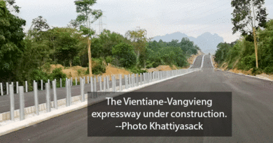 Vientiane-Vangvieng Expressway Over 70 percent Complete