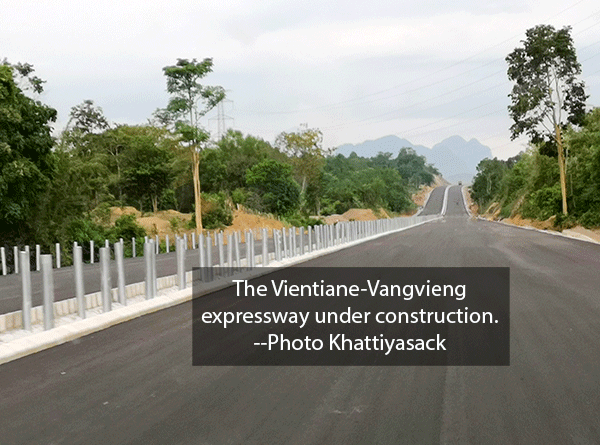 Vientiane-Vangvieng Expressway Over 70 percent Complete