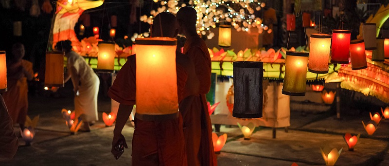 End Of Buddhist Lent Culminates In Colourful Celebrations