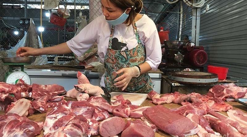 Spiralling Price Of Pork Hits Vientiane Consumers