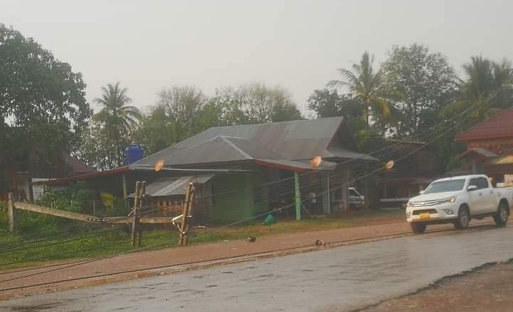 Storm Wreaks Havoc In Xanakham, Alert For More Wind And Rain