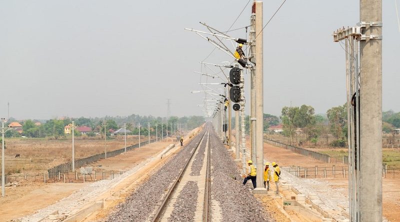 Power Supply For Laos-China Railway Completed