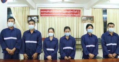 Vientiane Court Sentences Covid Spreaders To Jail