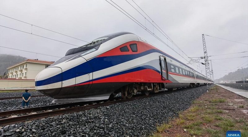 China-Laos Railway Kicks Off "Dynamic Testing"