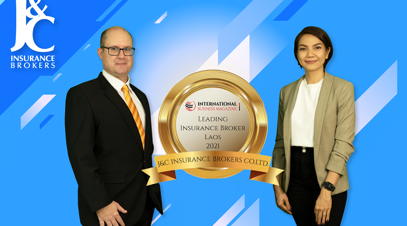 Award 'Leading Insurance Broker Laos 2021' By The International Business Magazine