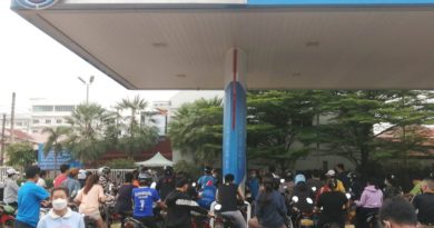 Lao Motorists Stunned By Record High Fuel Price