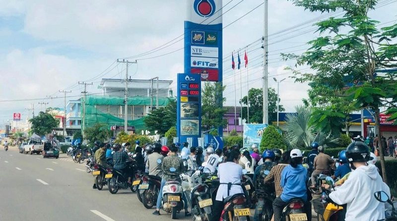 Fuel Shortage Causing Hardship For Lao People