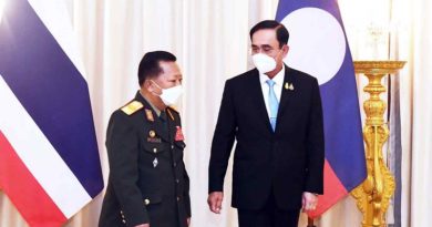 Prime Minister Prayut Chan-o-cha has thanked Laos for cooperating with Thai authorities to suppress crime along the Thai-Lao border and crack down on transnational call centre scams.