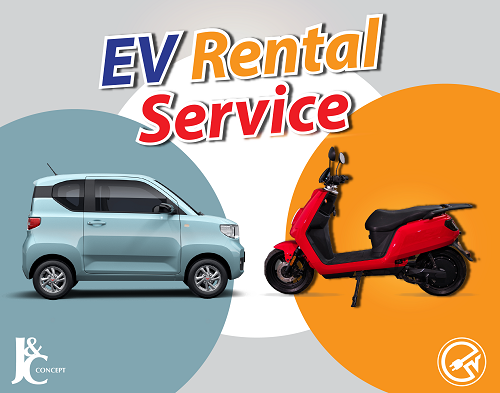 EV rental service Laos