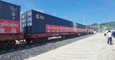 New Freight Station On The Laos-China Railway in Oudomxay Province Is Set To Boost Regional Trade