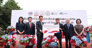 South Korean University Extends Support for Nursing Education in Laos