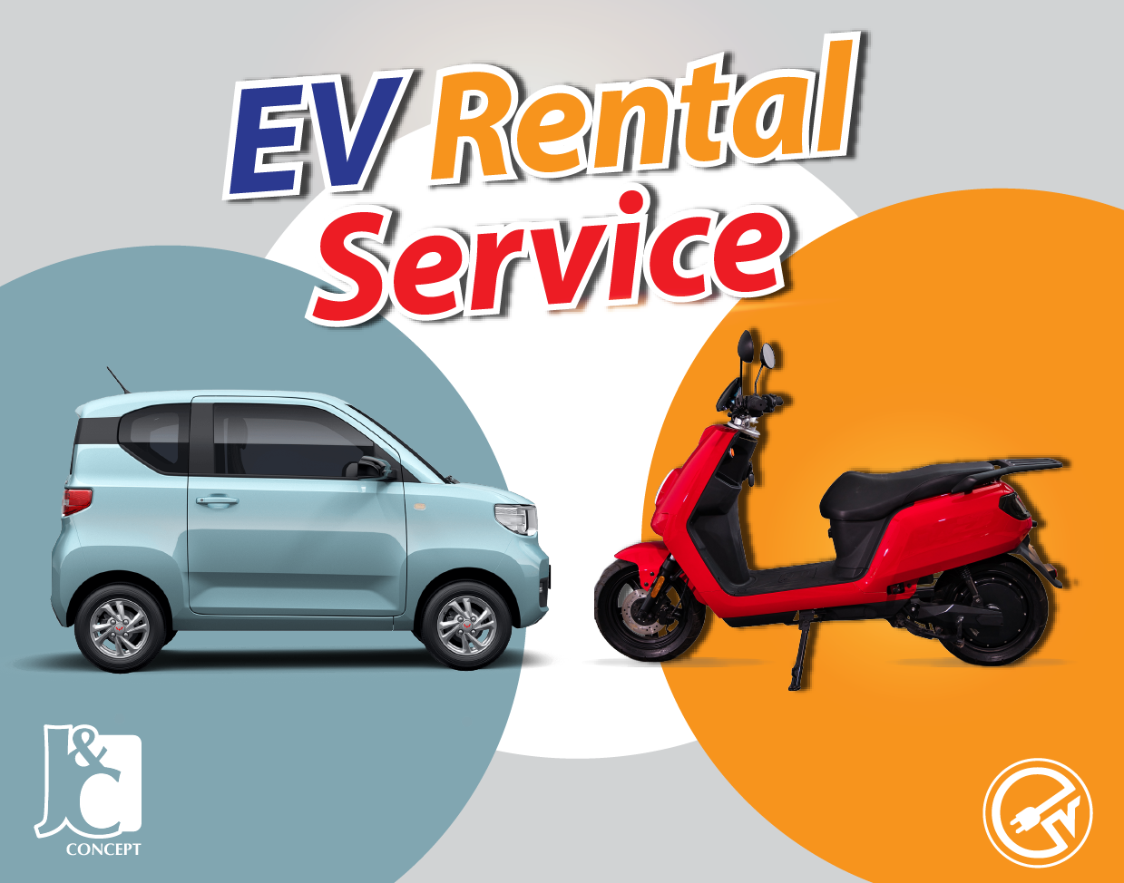 EV car rental J&C