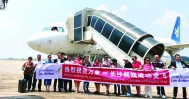 Lao Airlines Resumes Flights to Changsha China